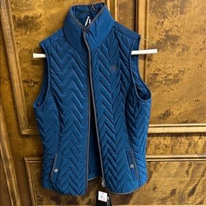 Ariat Ashley Teal Quilted Vest